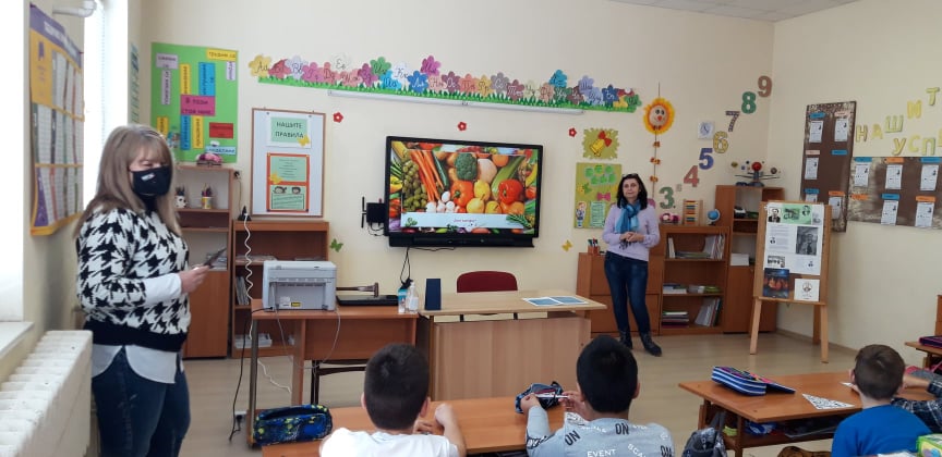 Проект "Healthy eating and movement for a better quality of life", програма Еразъм +